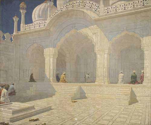 Vasily Vereshchagin Pearl Mosque china oil painting image